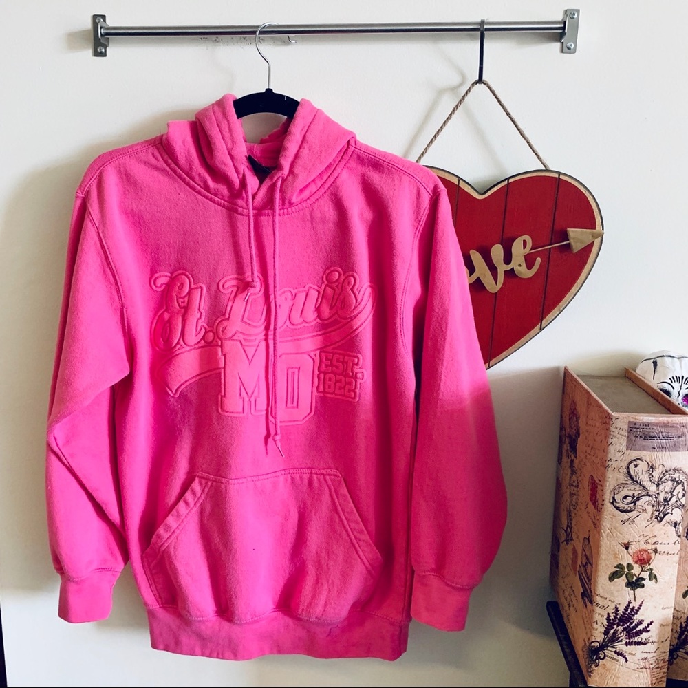 🌟 3/$12 St Louis MO Sweatshirt Hoodie EUC Small